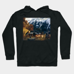 An Alpine Scene 1874 Gustave Courbet Hoodie